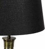 Dusk Black Cotton Drum Lampshade