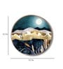 Dusk Purple Canvas Framed Wall Plates