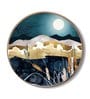 Dusk Purple Canvas Framed Wall Plates