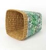 (1Pc) Multicolor Seagrass Handmade Eco-Friendly Dustbin