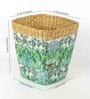 (1Pc) Multicolor Seagrass Handmade Eco-Friendly Dustbin