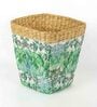 (1Pc) Multicolor Seagrass Handmade Eco-Friendly Dustbin