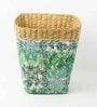 (1Pc) Multicolor Seagrass Handmade Eco-Friendly Dustbin