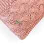 Dusty Coral 100% Cotton Archer16X16 Inches Knitted Cushion Cover