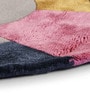 Buy Dusty Rose Wool Solid 6 ft x 6 ft Hand Tufted Carpet Carpet