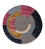 Buy Dusty Rose Wool Solid 6 ft x 6 ft Hand Tufted Carpet Carpet