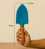Blue Duty Big 11-Inch Hand Trowel with Wooden