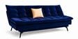 Dwayne 3 Seater Sofa Cum Bed Blue Color
