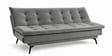Dwayne 3 Seater Sofa Cum Bed Grey Color