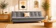 Dwayne 3 Seater Sofa Cum Bed Grey Color