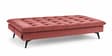 Dwayne 3 Seater Sofa Cum Bed Rose Color