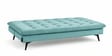 Dwayne 3 Seater Sofa Cum Bed Teal Color Dwayne 3 Seater Sofa Cum Bed Teal Color
