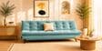 Dwayne 3 Seater Sofa Cum Bed Teal Color Dwayne 3 Seater Sofa Cum Bed Teal Color