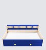 Dwan Kids Bed in Blue Colour with Drawer Storage
