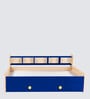 Dwan Kids Bed in Blue Colour with Drawer Storage