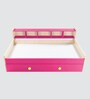 Dwan Kids Bed in Pink Finish with Drawer Storage