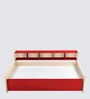 Dwan Kids Bed in Red Colour with Box Storage