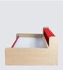Dwan Kids Bed in Red Colour with Box Storage
