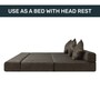 Dwell (72x60) 3 Seater Queen Size 7 inches Sofa Cum Foldable Mattress