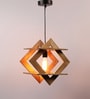 Dylan Beige Wood Single Hanging Lights -
