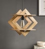 Dylan Beige Wood Single Hanging Lights -