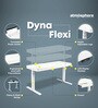 Dyna Flexi Height Adjustable Work station in White Colour