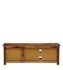 Dyna Solid Wood TV Console with Storage Space in Rustic Teak Finish