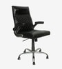 Dynaglide Leatherette Executive Chair in Black Colour Dynaglide Leatherette Executive Chair in Black Colour