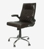 Dynaglide Leatherette Executive Chair in Brown Colour Dynaglide Leatherette Executive Chair in Brown Colour