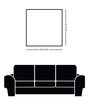 Black and White Brushstroke Canvas Printed Wall Painting Black Frame