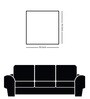 Black and White Brushstroke Canvas Printed Wall Painting Gold Frame