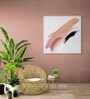 Black and White Brushstroke Canvas Printed Wall Painting Stretch Canvas Frame