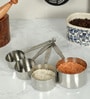 (Set of 4) Stainless Steel Measuring Cups