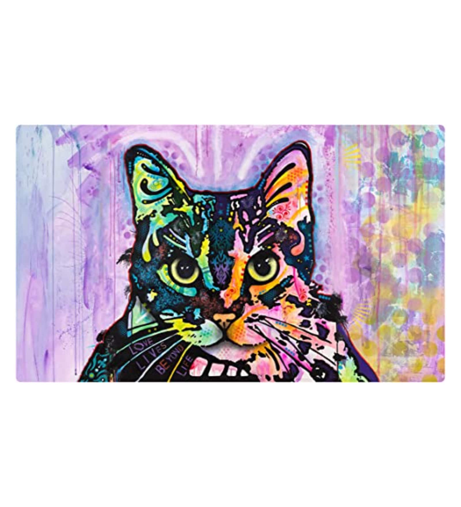 E Gracey Multicolour Fabric Pet Placemat