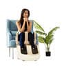 E-Footio Pro Calf, Foot and Leg Massager In Beige Colour