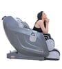 E-Genki Leather Pro Massage Chair In Grey Colour