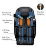 E-Kenko Massage Chair In Deep Grey Colour
