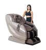 E-Relaxic Advanced 4D Mechanism Massage Chair In Brown Colour