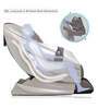 E-Relaxic Advanced 4D Mechanism Massage Chair In Golden Colour