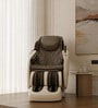 E-Zen Leather Body Massage Chair In Brown Colour