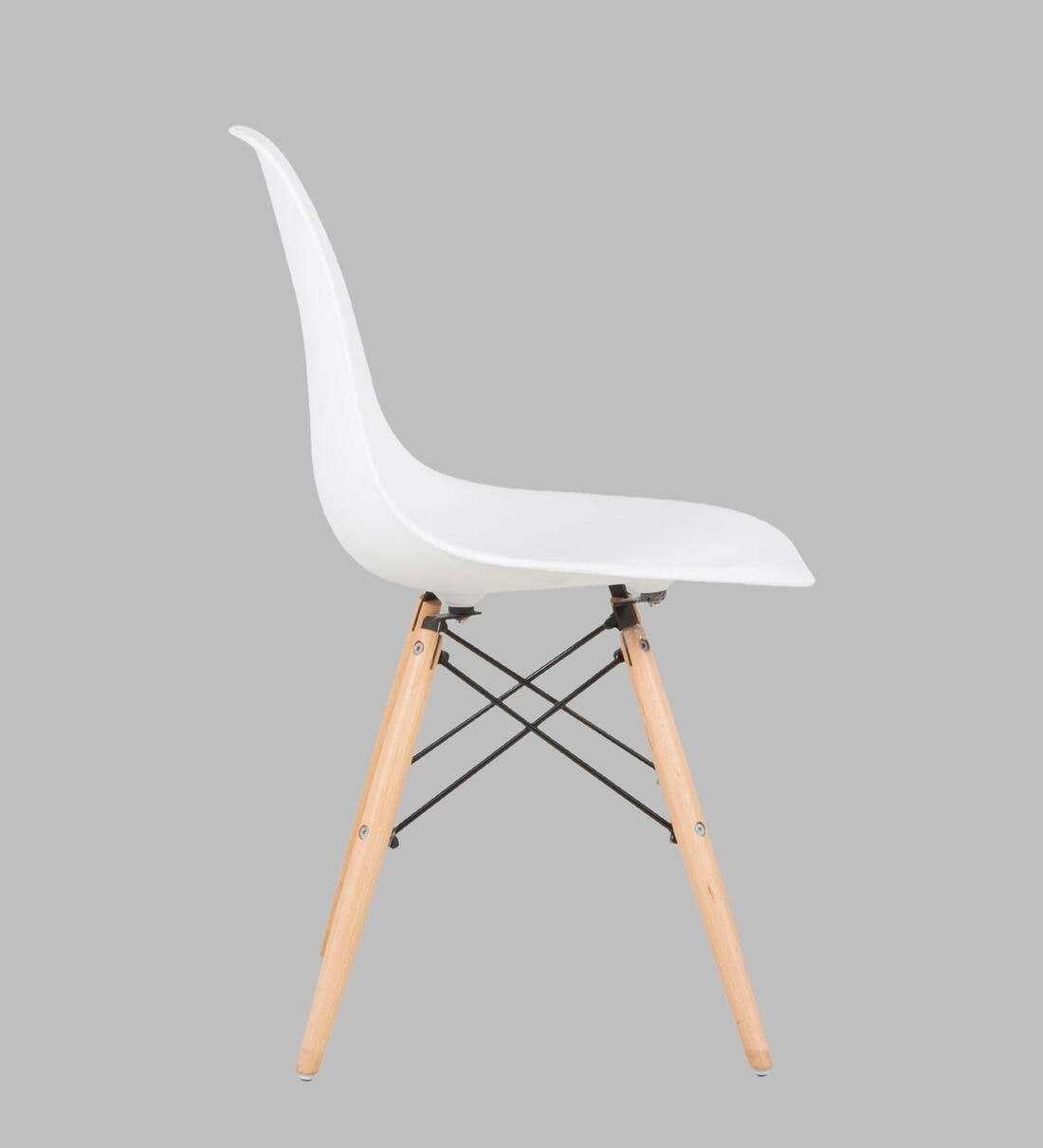 Eames Plastic Iconic Chair in White Colour