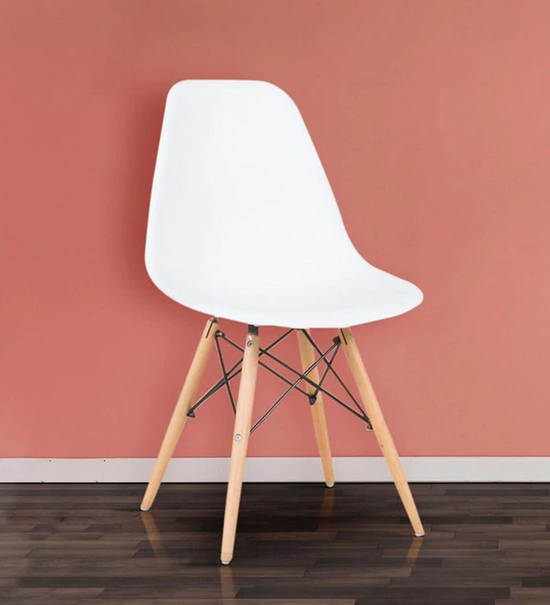 Buy Eames Replica Iconic Chair in White Colour by Star India Online