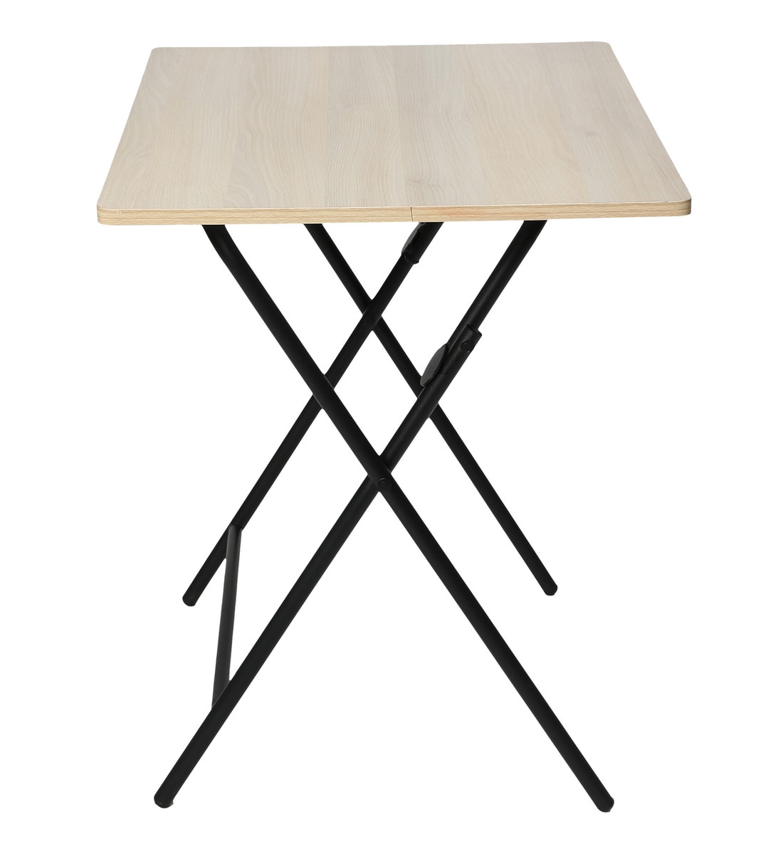 Buy Foldable Study Table in Light Acasia Finish by Woodware Online