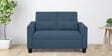 Ease Fabric 2 Seater Sofa In Blue Colour