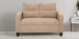 Ease Fabric 2 Seater Sofa in Brown Colour
