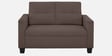 Ease Fabric 2 Seater Sofa In Saddle Brown Colour