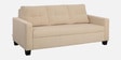 Ease Fabric 3 Seater Sofa in Biege Colour