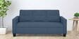 Ease Fabric 3 Seater Sofa In Blue Colour