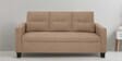 Ease Fabric 3 Seater Sofa in Brown Colour