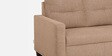 Ease Fabric 3 Seater Sofa in Brown Colour